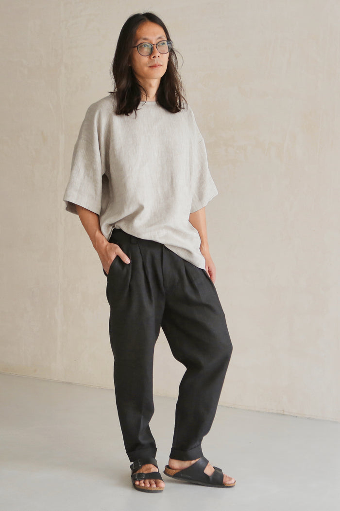 Loose Pleated Pants CEDAR - US WAREHOUSE
