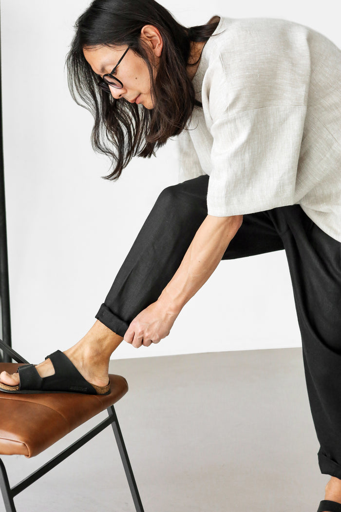 Loose Pleated Pants CEDAR - US WAREHOUSE