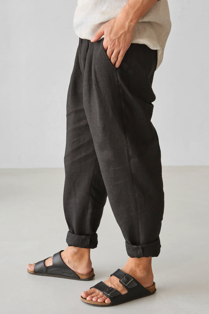 Loose Pleated Pants CEDAR - US WAREHOUSE