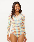 LOTTIE CHECK LS UPF SURFSUIT
