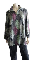 LS collection Leaf Print Top