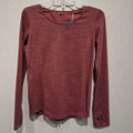 L/S open back shirt