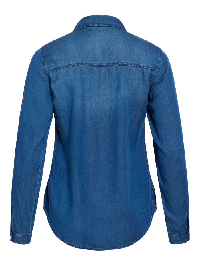 Luca Denim Shirt (Dark Wash)