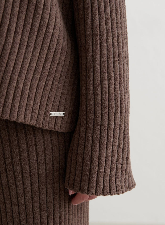 Macchiato Rib Knit Sweater & Pants Set