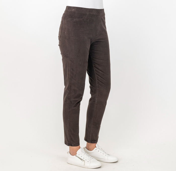 Maglia Stretch Cord Pants (Taupe, Walnut or Slate Grey)