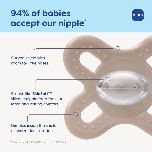 MAM Matte Pacifier | 2-Pack