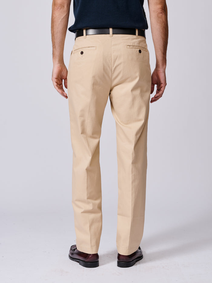 Aubin Sand Mareham Relaxed Fit Trouser | Suit Trousers