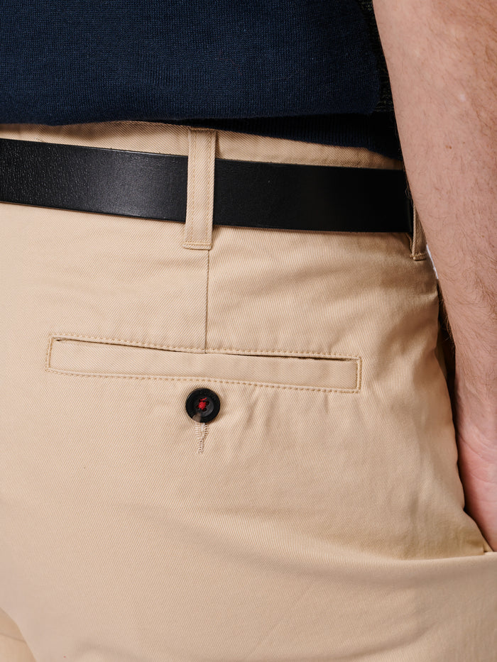 Aubin Sand Mareham Relaxed Fit Trouser | Suit Trousers