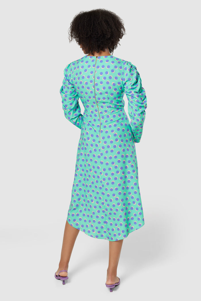Margo Pencil Midi Dress (Mint)