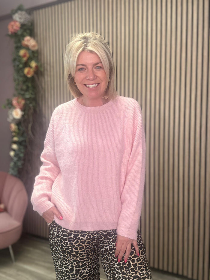 Marie Jumper (Light Pink)