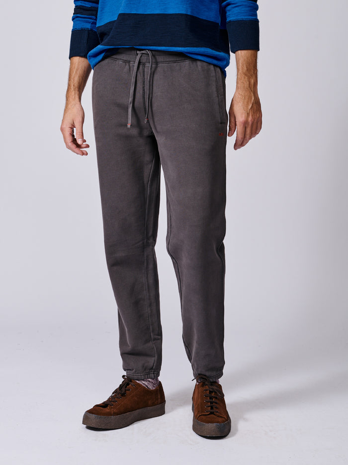 Aubin Washed Black Marlow Sweatpant | Joggers