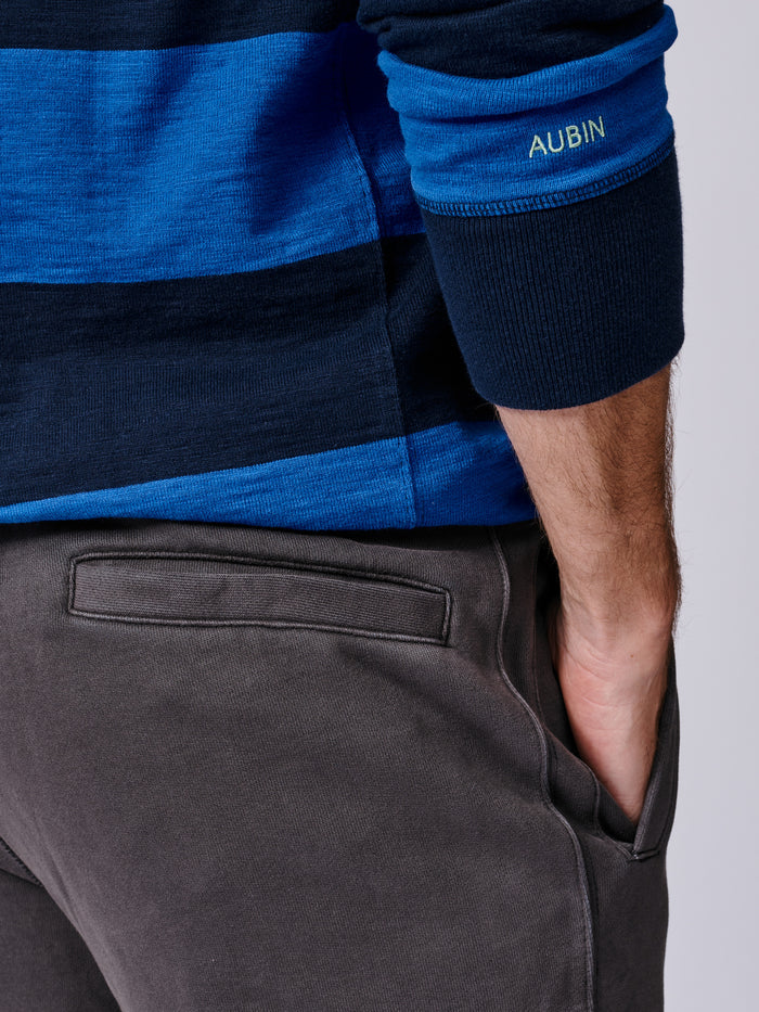 Aubin Washed Black Marlow Sweatpant | Joggers