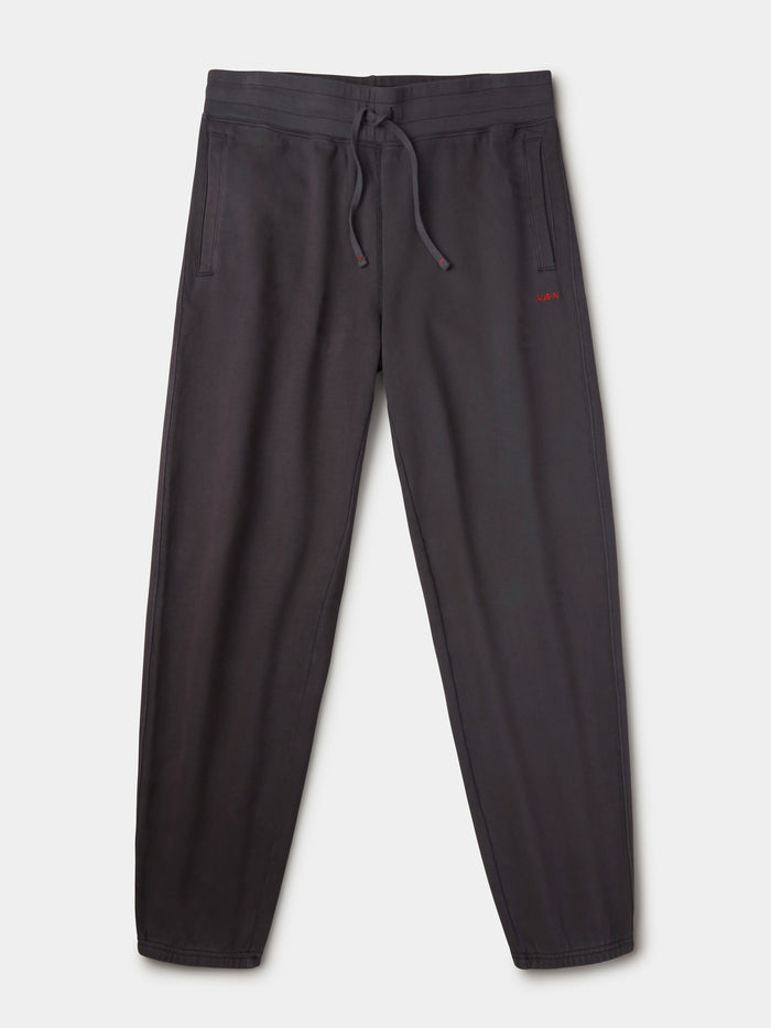 Aubin Washed Black Marlow Sweatpant | Joggers