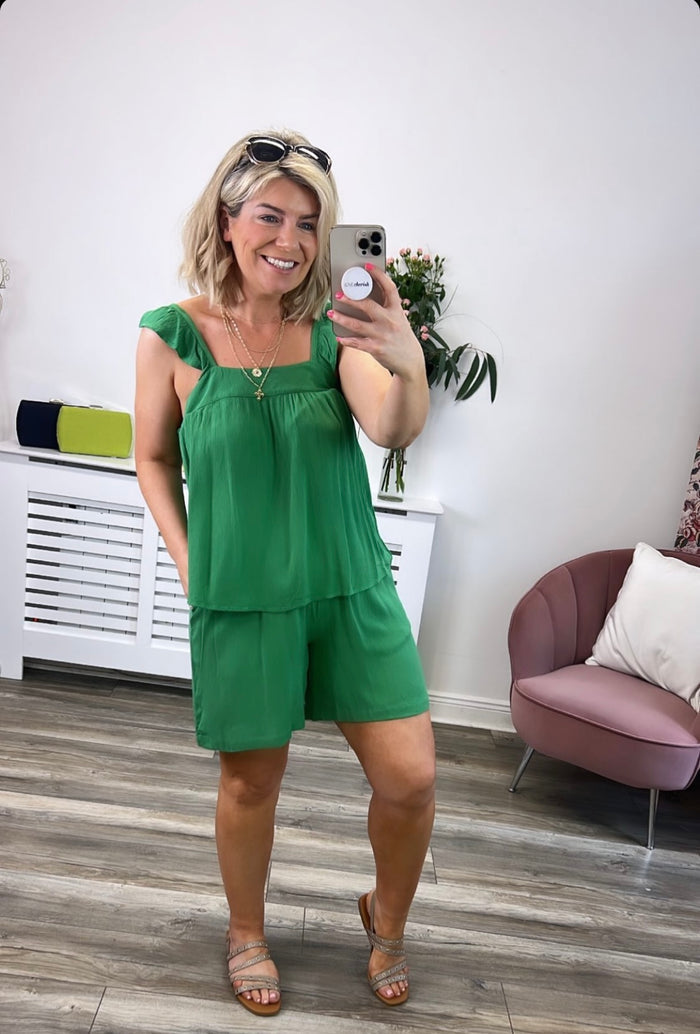 MARRAKECH SHORTS (Green Briar)