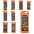 Matchbox 5 Pack Vehicles Basic Series Die-Cast Metal Cars 1:64