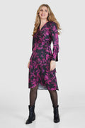 Maura Midi Dress (Black)