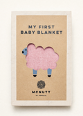 McNutt of Donegal Diamond Princess Baby Blanket | Pure Merino Lambswool