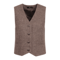 Urban Pioneers Female Melanie Waistcoat VEST DARK BROWN