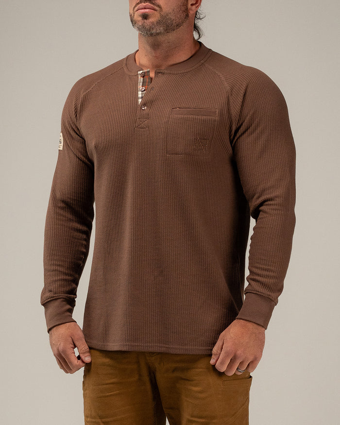 MEN'S FOREVER HEAVYWEIGHT THERMAL - COCOA