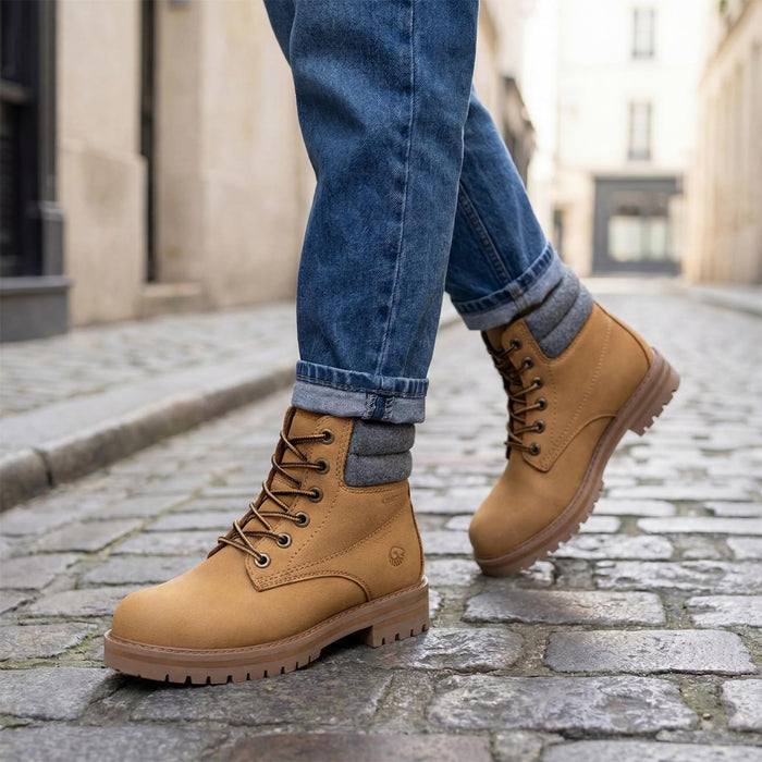 Giesswein Merino Leather Boot W - chameau 238