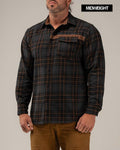 MIDWEIGHT FOREVER FLANNEL-NAVY