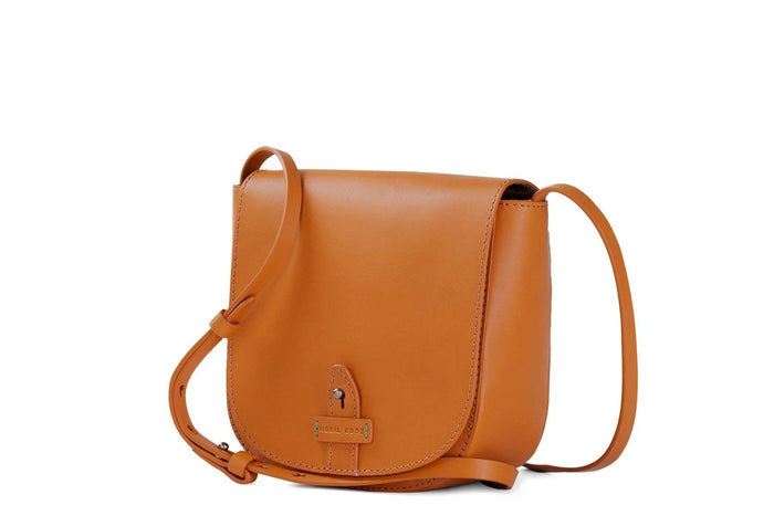 Moral Code Mila Saddle Bag - #color_cognac