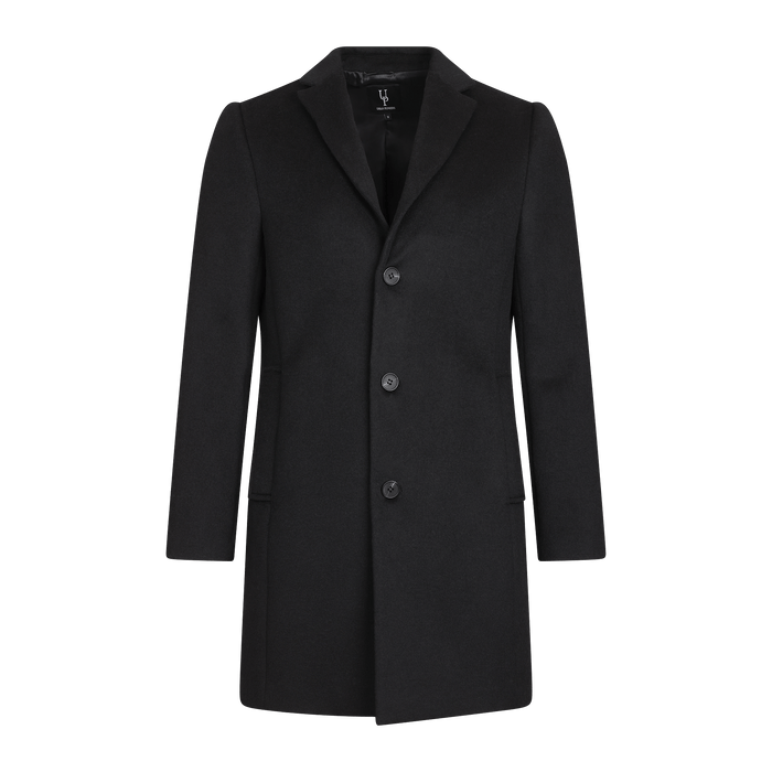 Urban Pioneers Male Miles Wool Coat COAT BLACK