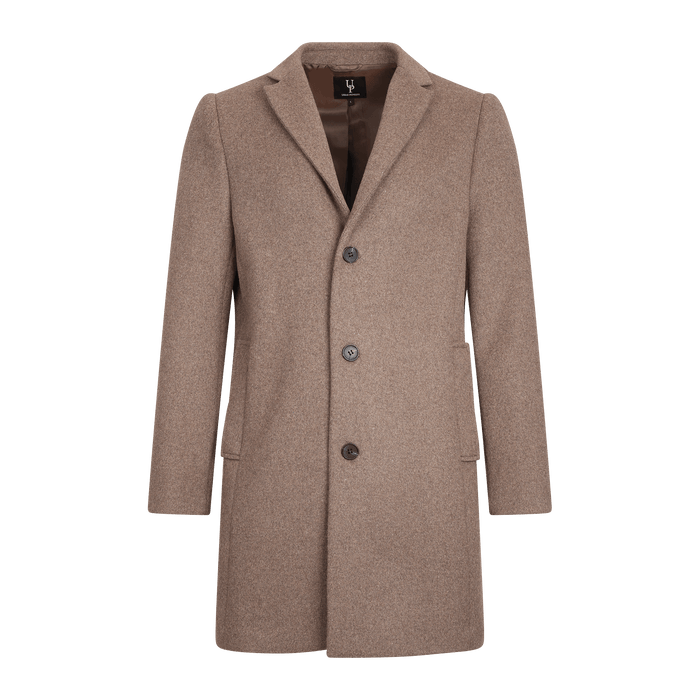 Urban Pioneers Male Miles Wool Coat COAT DARK SAND