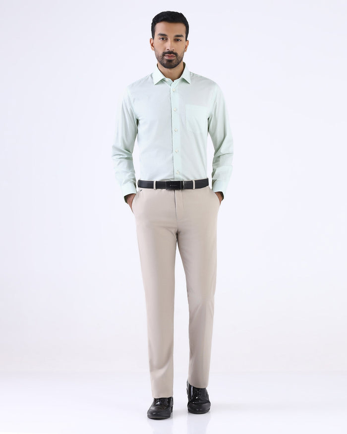 Mint Printed Shirt - Cube