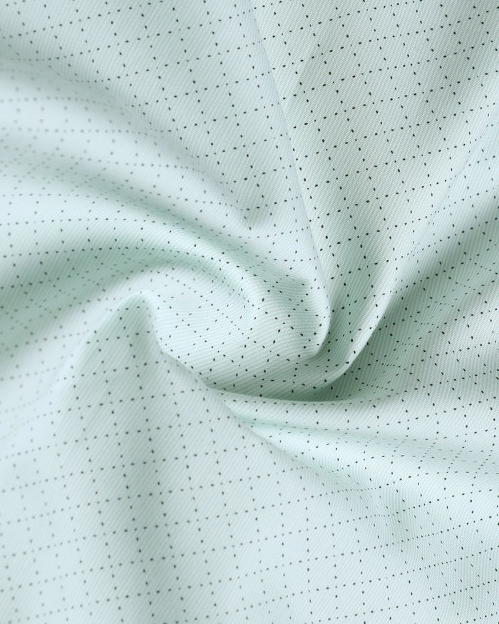 Mint Printed Shirt - Cube