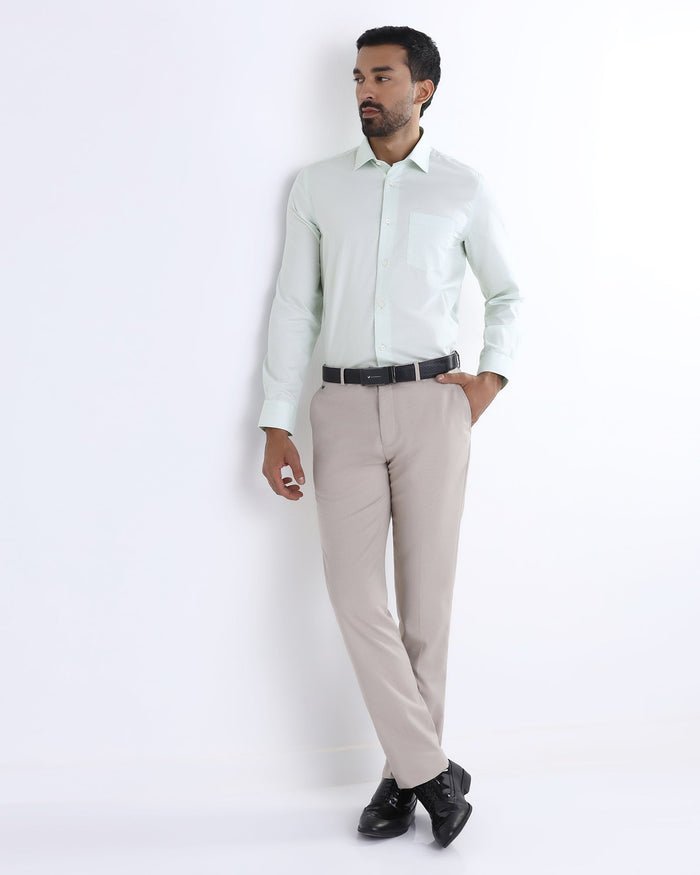Mint Printed Shirt - Cube