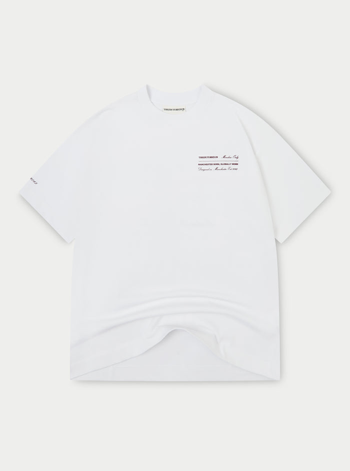 MISSION STATEMENT RELAXED T-SHIRT - WHITE