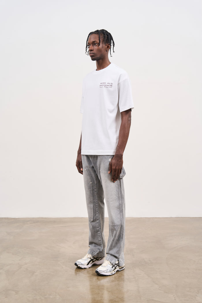 MISSION STATEMENT RELAXED T-SHIRT - WHITE
