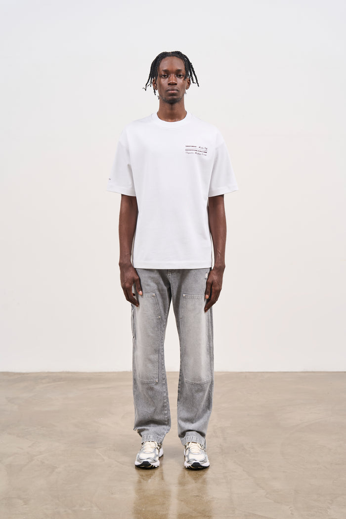 MISSION STATEMENT RELAXED T-SHIRT - WHITE