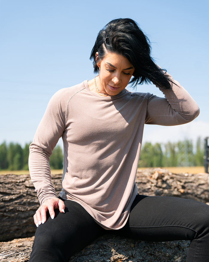 MOTO LONG SLEEVE - RED