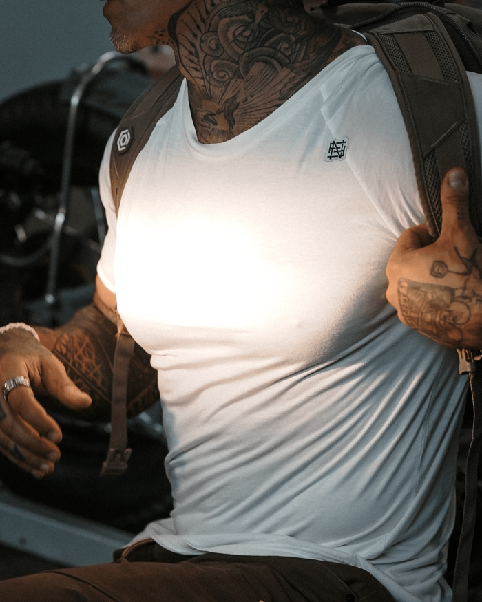 MOTO TEE - BLUE