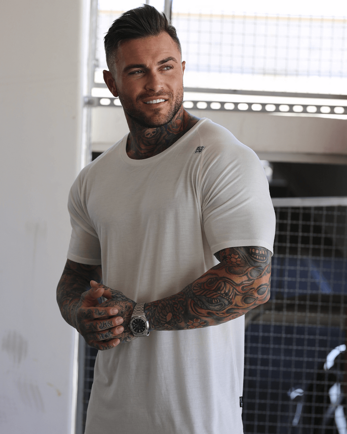 MOTO TEE - WHITE