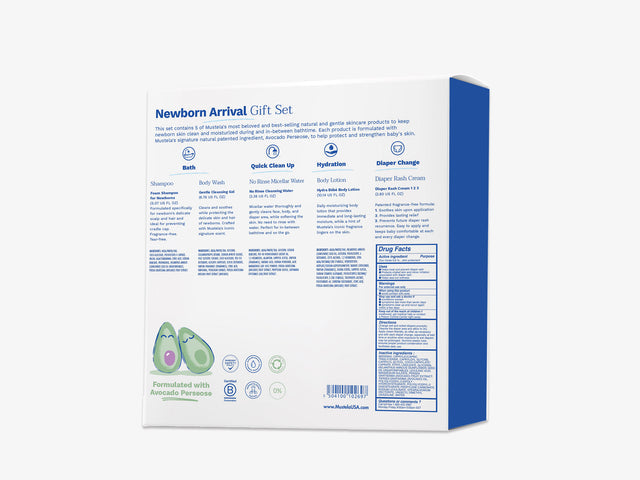 Mustela Newborn Arrival 5-Piece Gift Set