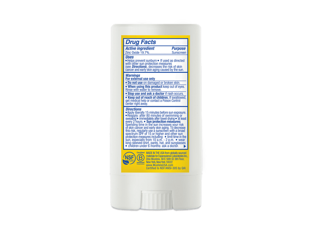 Mustela SPF 50 Mineral Sunscreen Stick