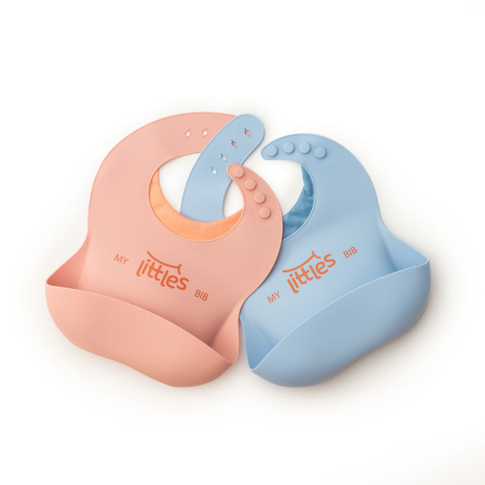 My Littles Silicone Bib With Neckline Protection