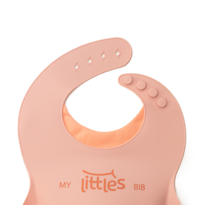 My Littles Silicone Bib With Neckline Protection