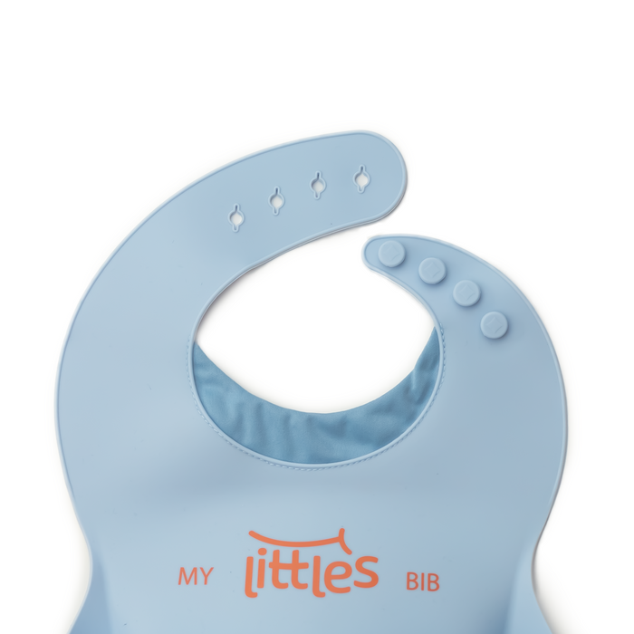 My Littles Silicone Bib With Neckline Protection