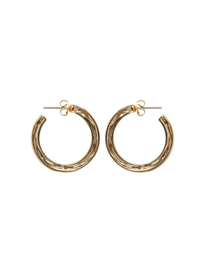 MYNT HOOP EARRINGS (GOLD)