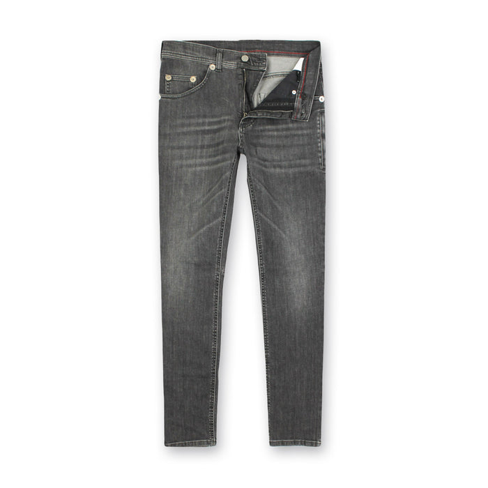 Neil Barrett - Soft Stretch Cotton Skinny Jeans in Grey - Nigel Clare