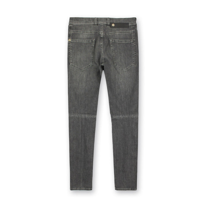 Neil Barrett - Soft Stretch Cotton Skinny Jeans in Grey - Nigel Clare