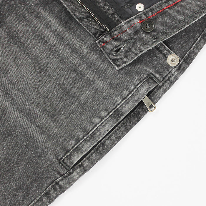Neil Barrett - Soft Stretch Cotton Skinny Jeans in Grey - Nigel Clare