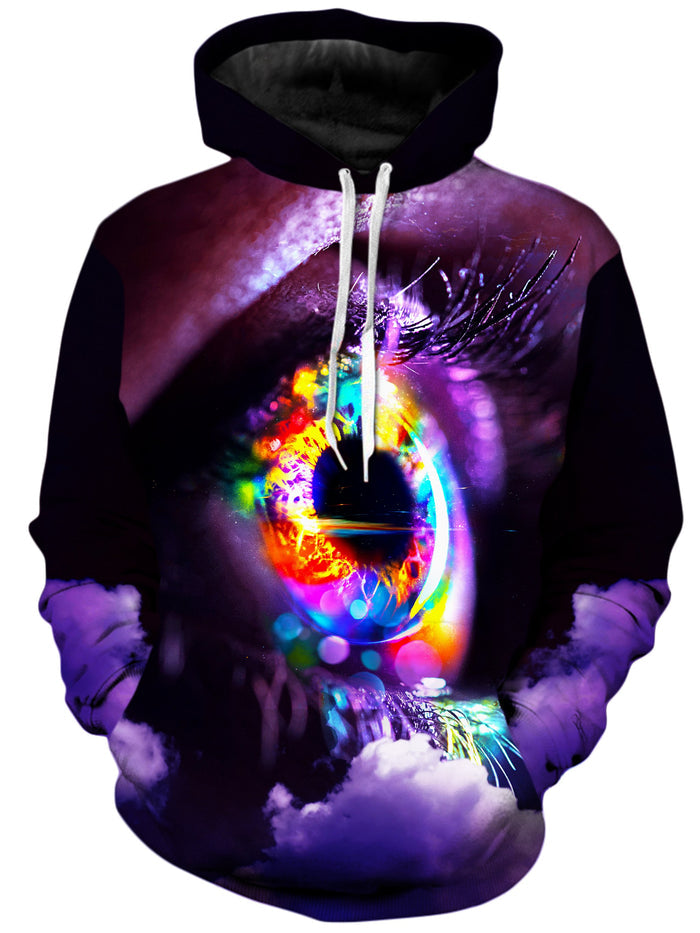 Neon Eye Unisex Hoodie Think Lumi Epic Hoodie
