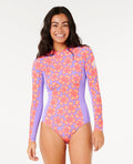 NEON ISLES L/S UPF SURFSUIT