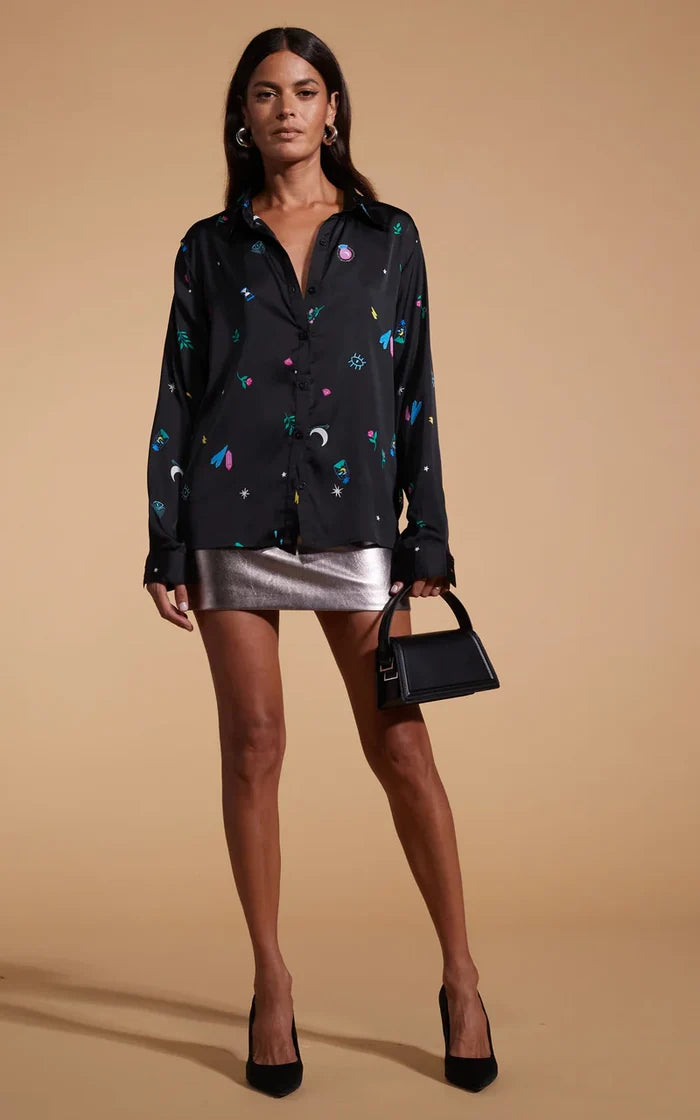 NEVADA SHIRT (MYSTIC DITZY)