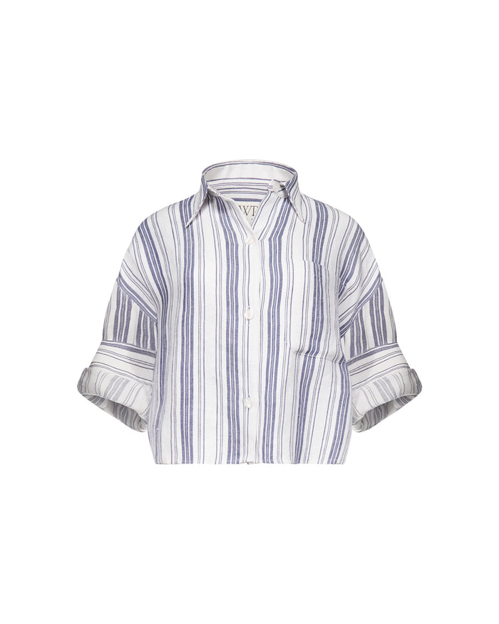 IVORY / NAVY
